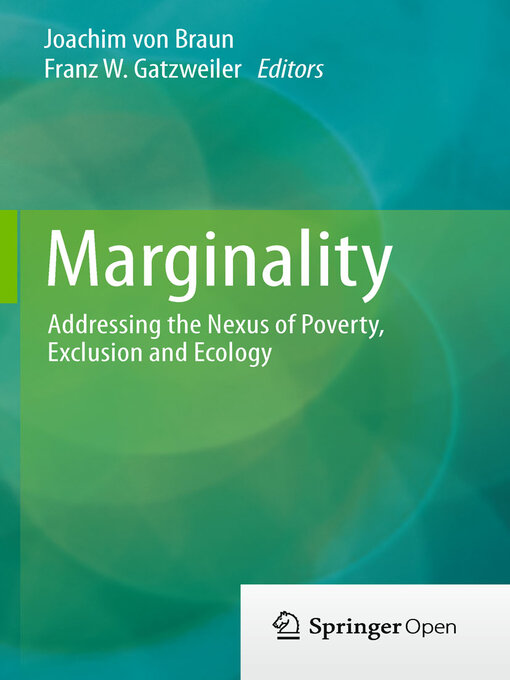 Title details for Marginality by Joachim von Braun - Available